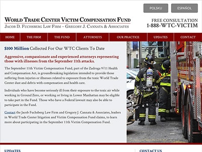 New York Law Firm Website Design
