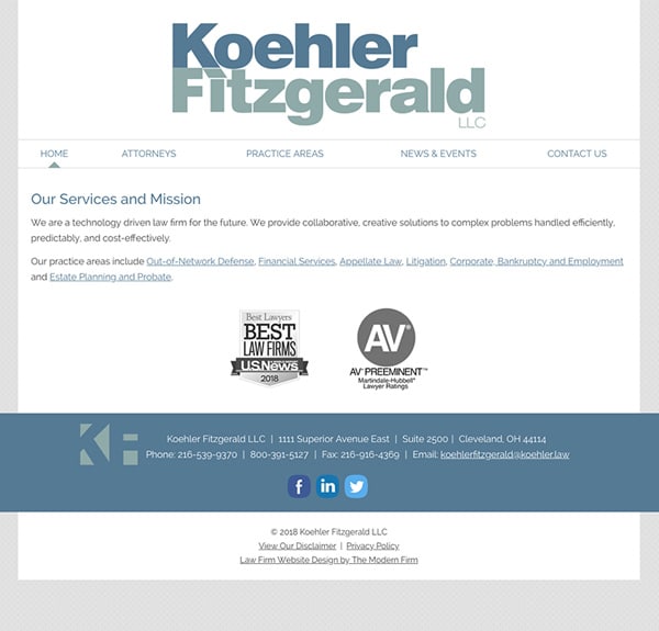 Oh Law Firm >> Cleveland Oh Law Firm Website Design By The Modern Firm Oh Law Firm >> Cleveland Oh Law Firm Website Design By The Modern Firm