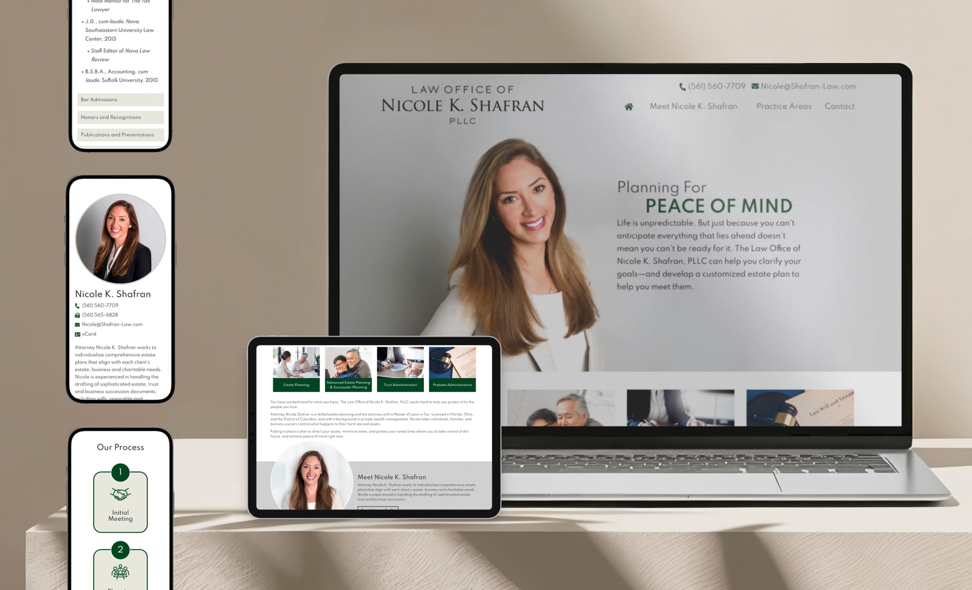 Law Firm Website design for Law Office of Nicole K. S…