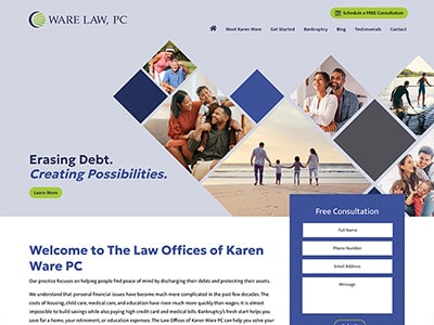 Website Design for The Law Offices of Karen…