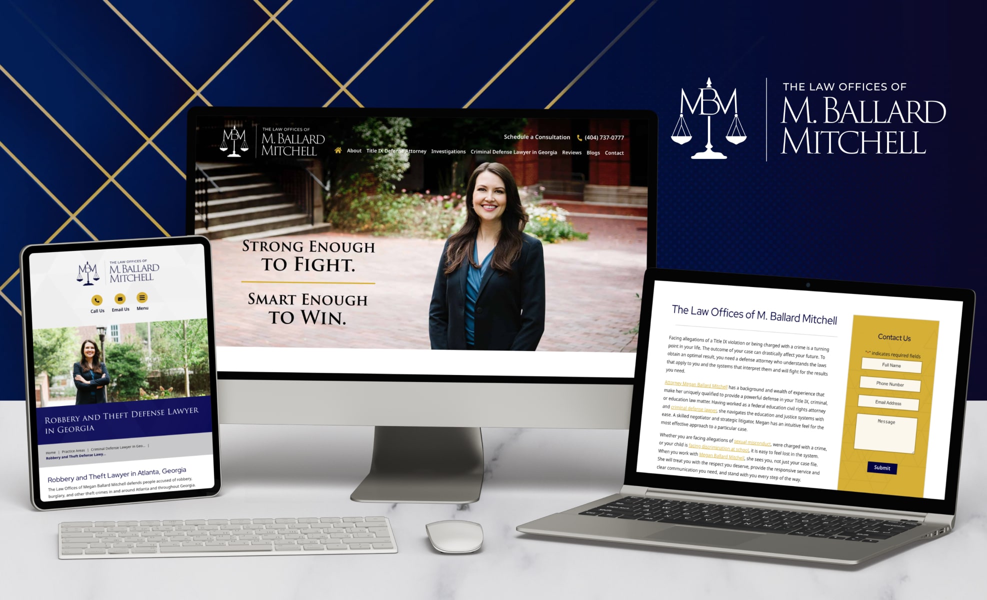 Law Firm Website design for The Law Offices of M. Bal…