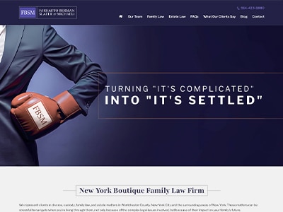 Law Firm Website design for Farrauto Berman Slater &…
