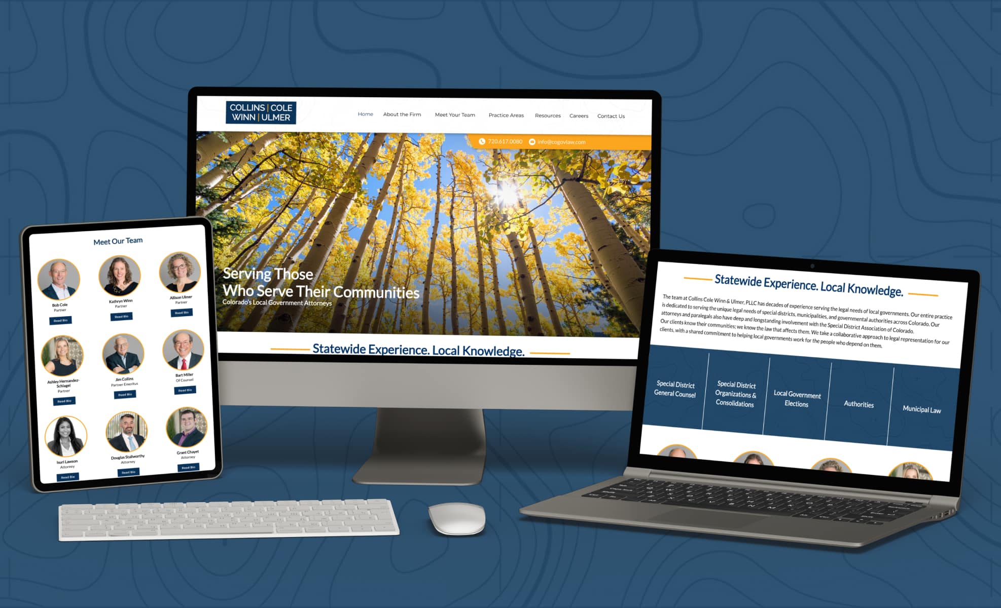 Law Firm Website design for Collins Cole Flynn Winn &…