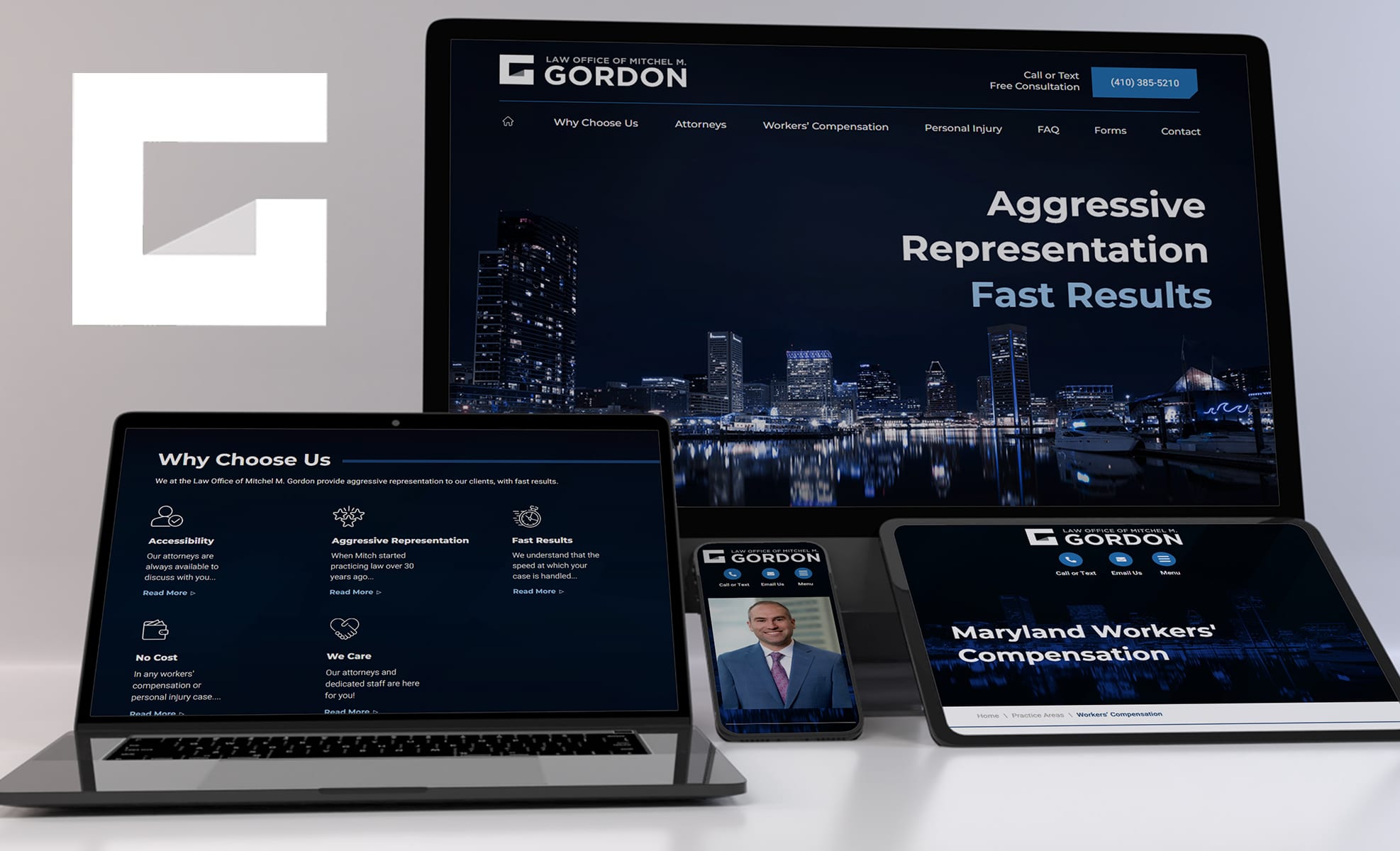 Law Firm Website design for Law Office of Mitchel M.…