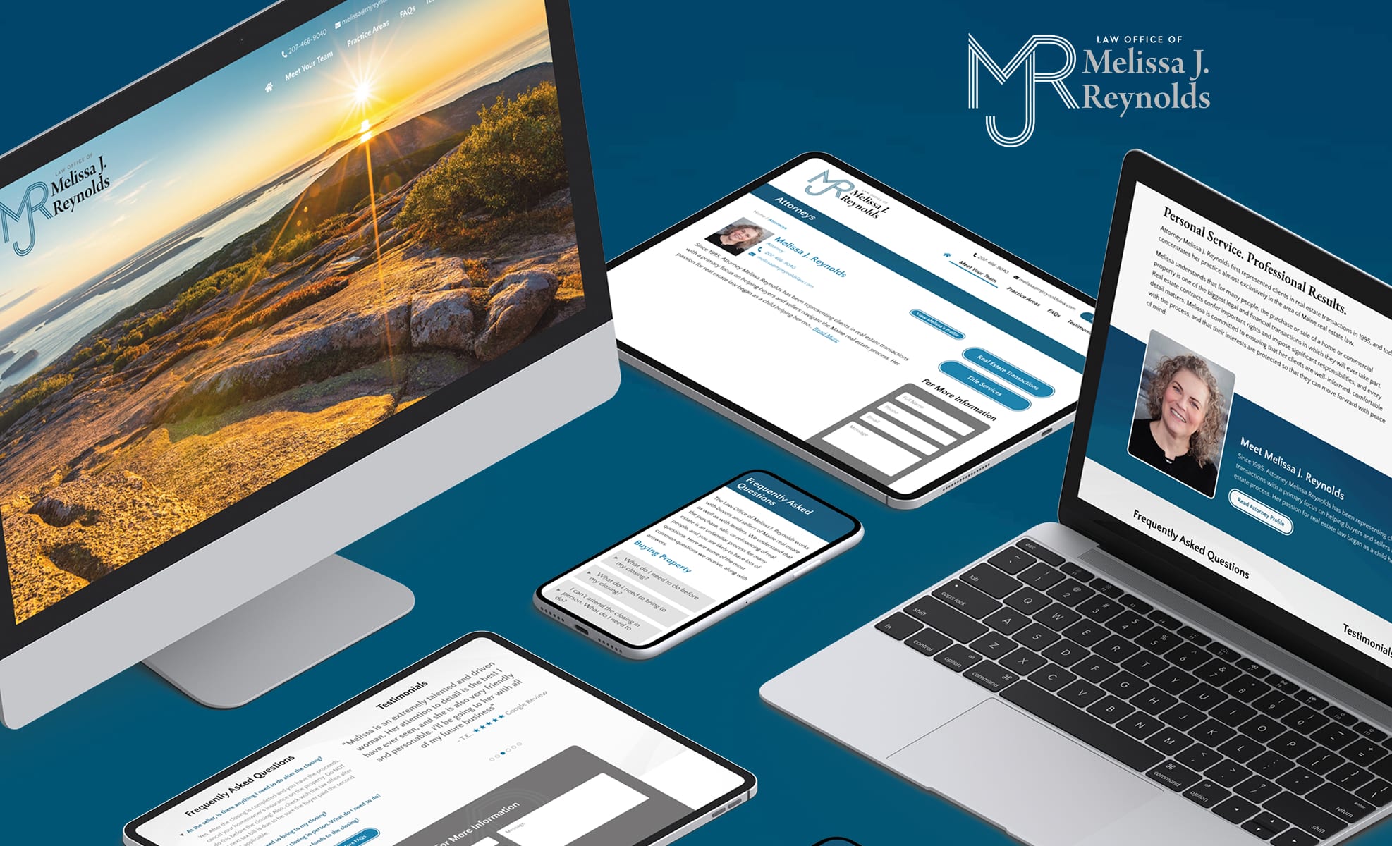 Law Firm Website design for Law Office of Melissa J.…