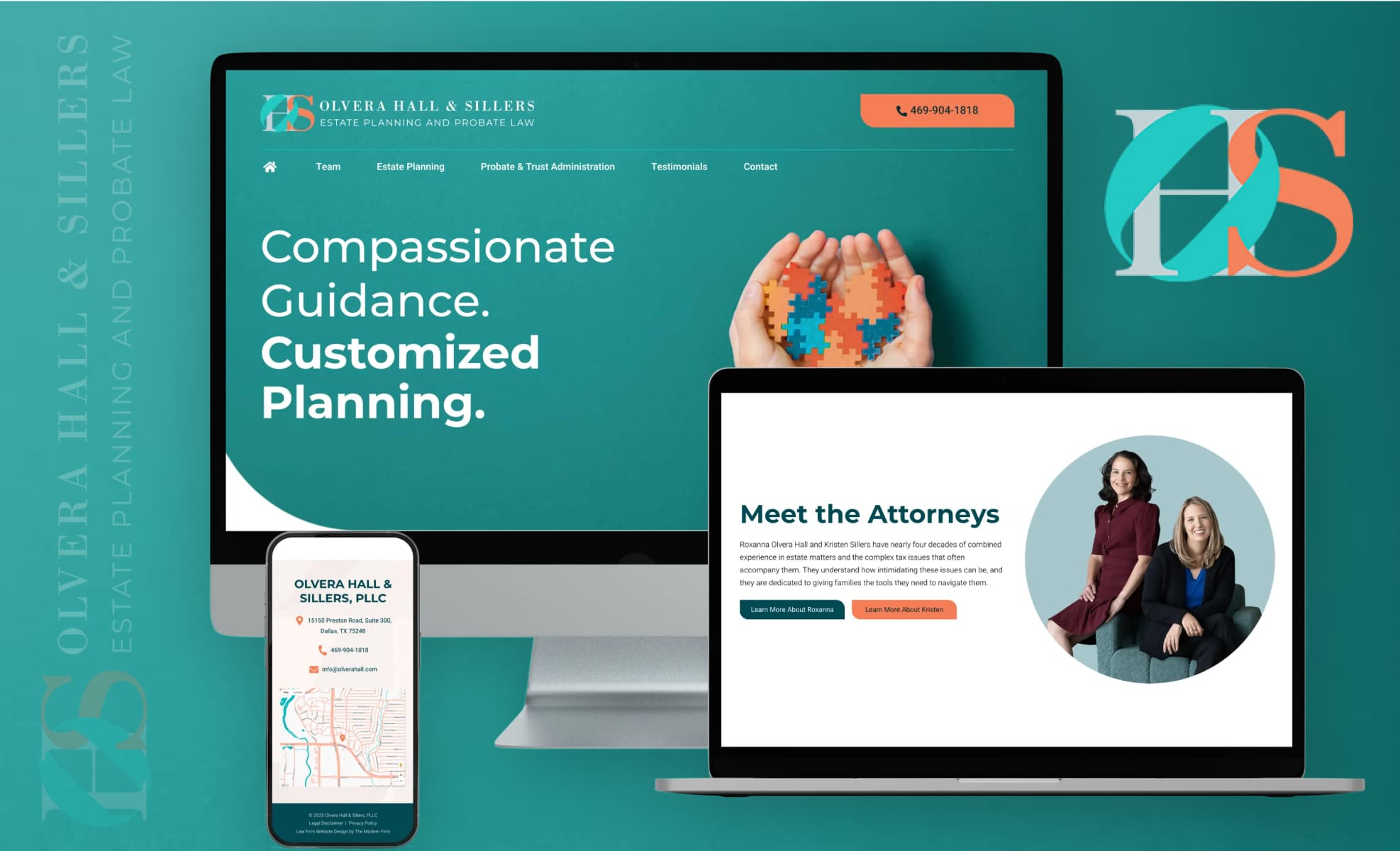 Law Firm Website design for Olvera Hall & Sillers, PL…