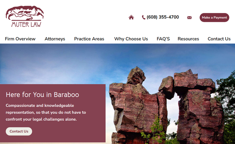 Law Firm Website design for Ash Street Law Office LLC