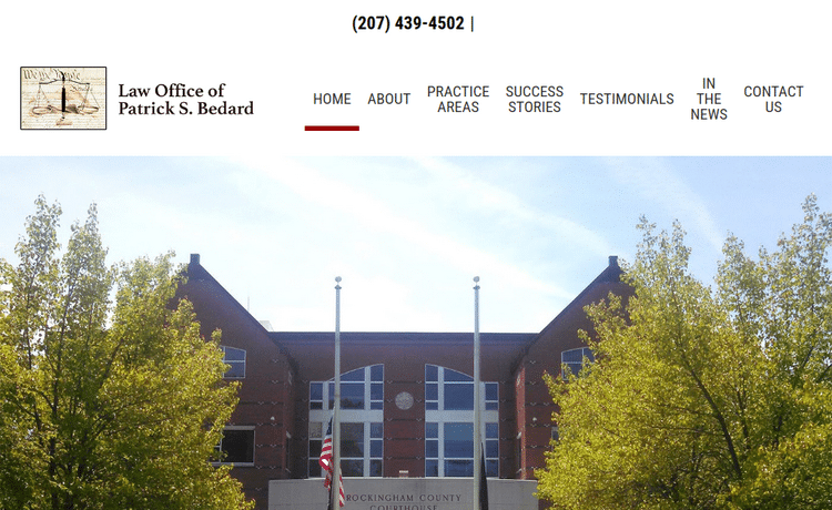 Law Firm Website design for Bedard & Bobrow, PC