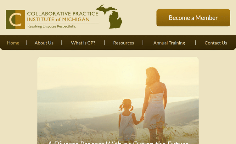 Law Firm Website design for Collaborative Practice In…