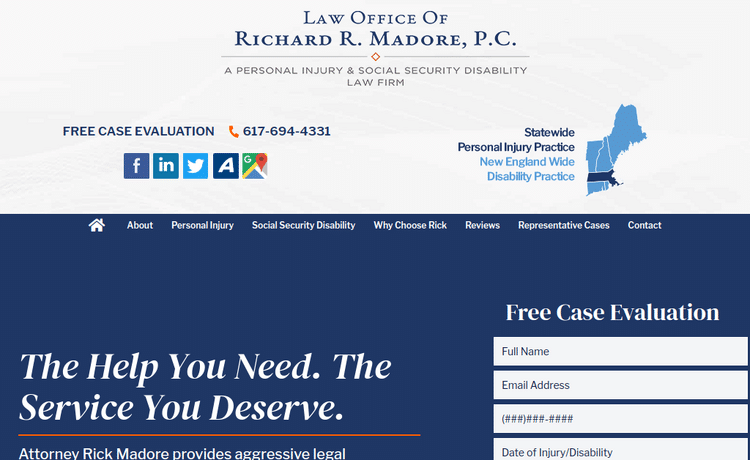 Law Firm Website design for Law Office of Richard R.…