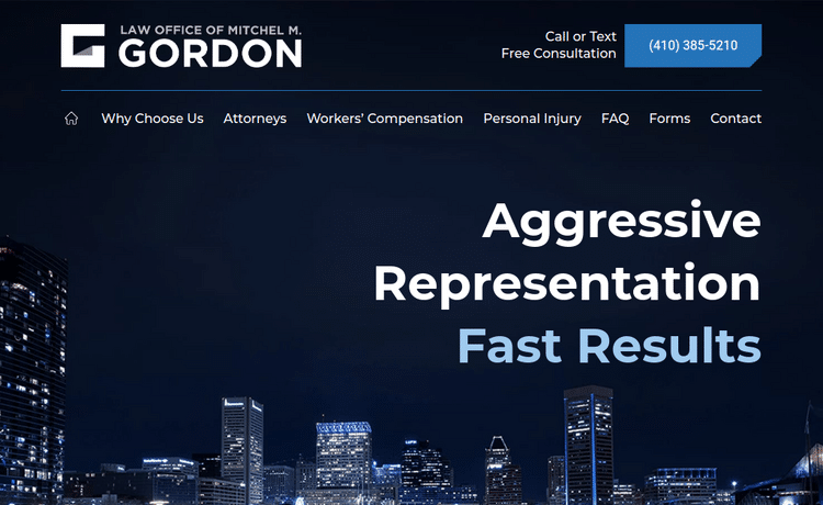 Law Firm Website design for Law Offices of Mitchel M.…