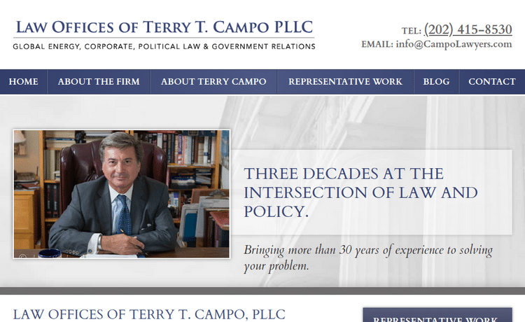 Law Firm Website design for Law Offices of Terry T. C…