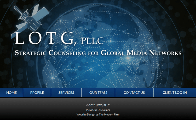 Law Firm Website design for LOTG, PLLC