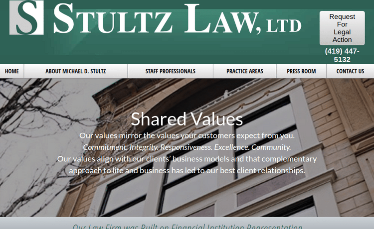 Law Firm Website design for Meyer & Kerschner, Ltd.