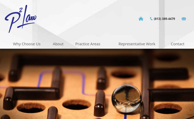 Law Firm Website design for Promotions & Privacy Law…