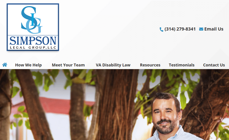 Law Firm Website design for Simpson Legal Group, PLLC