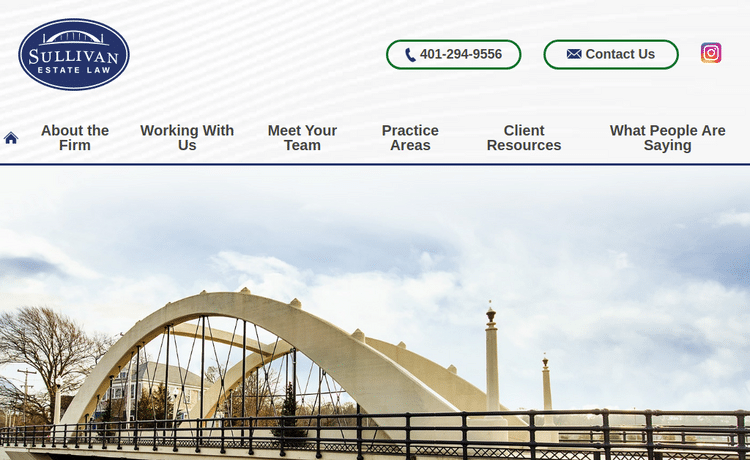 Law Firm Website design for Sullivan & Sullivan, P.C.