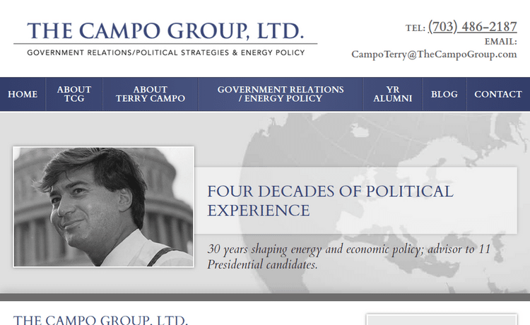 Law Firm Website design for The Campo Group Ltd.