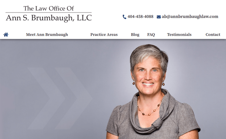 Law Firm Website design for The Law Office of Ann S.…
