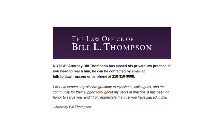 Law Firm Website design for The Law Office of Bill L.…