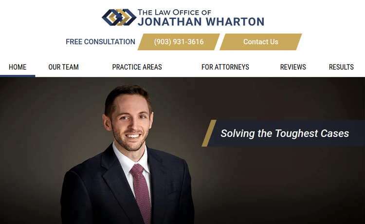 Law Firm Website design for The Law Office of Jonatha…