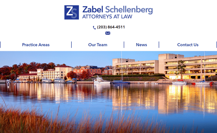 Law Firm Website design for Zabel & Schellenberg, PLL…