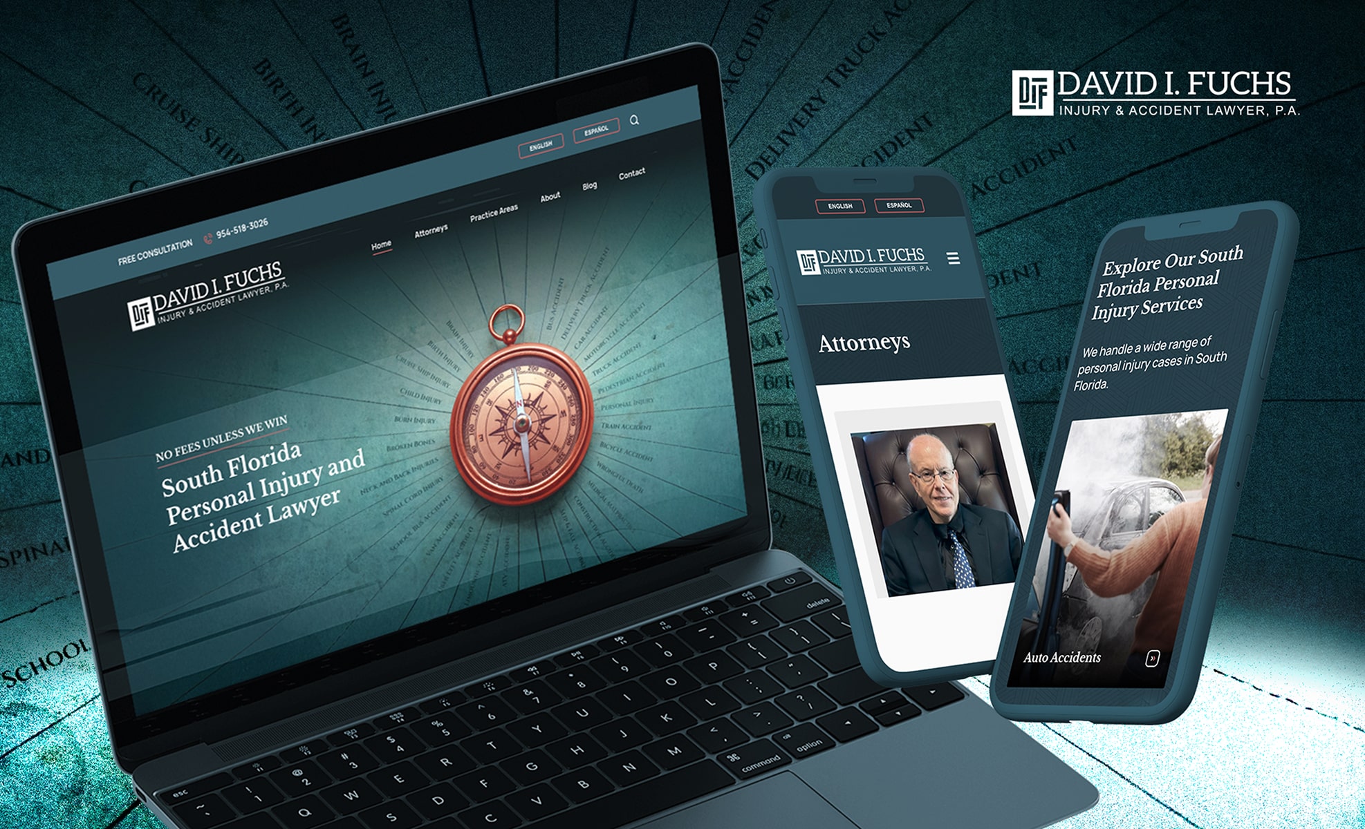 Law Firm Website design for Law Office of David I Fuc…